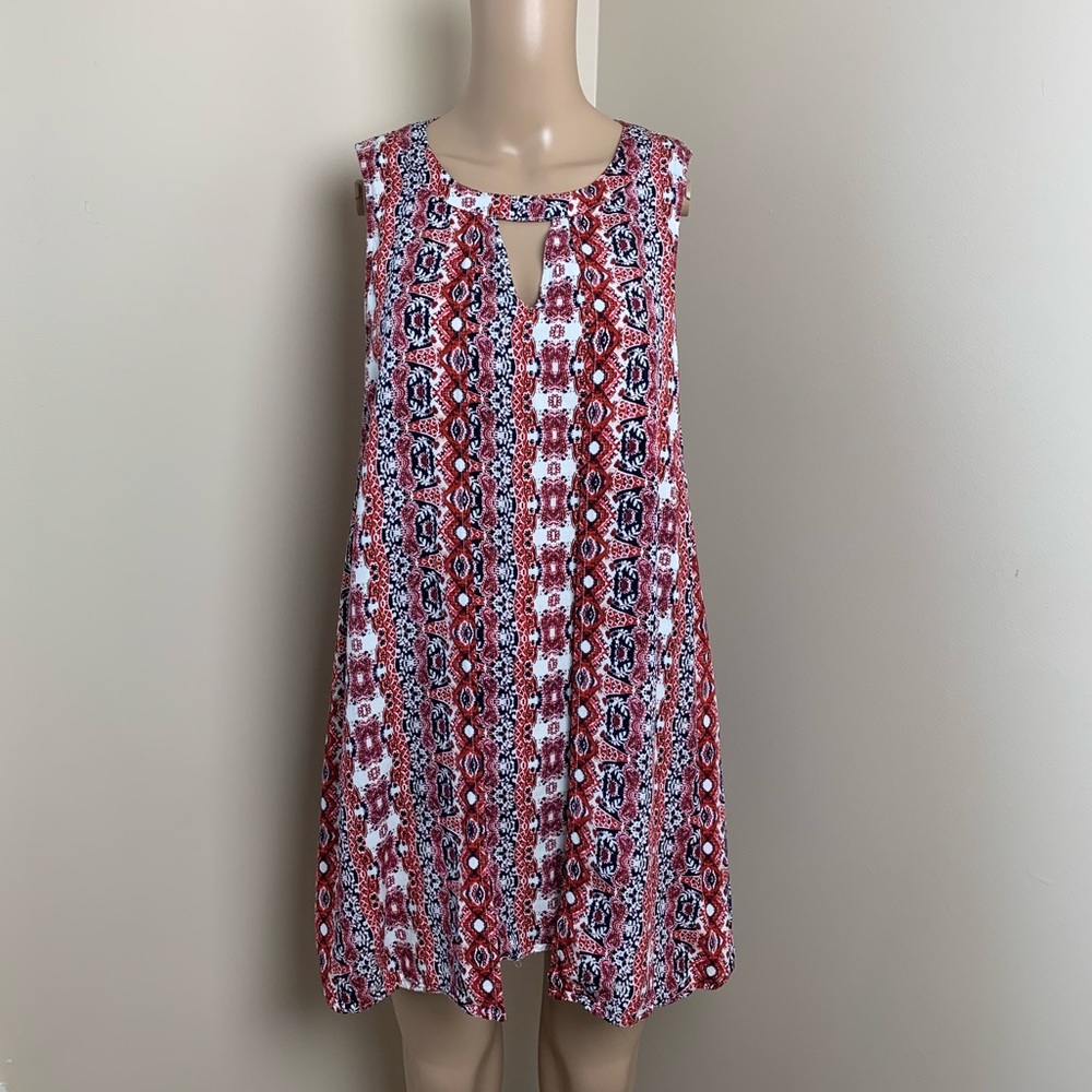Jack by BB Dakota Artis Keyhole Sleeveless Dress - Picture 6 of 9